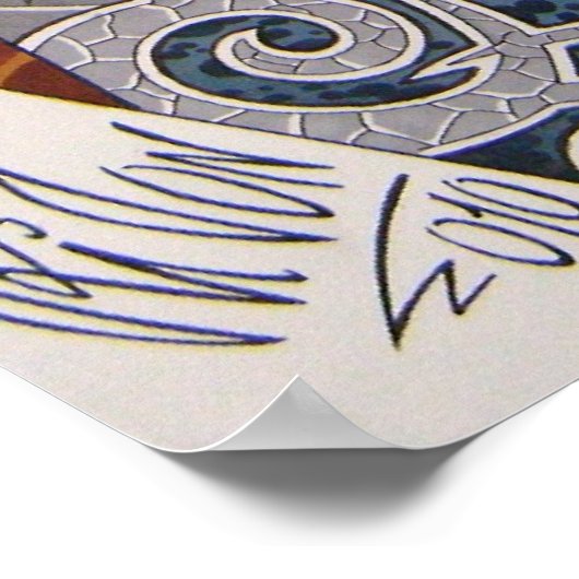 50/50 TATTOO ART repro 4 Poster (Hoek)