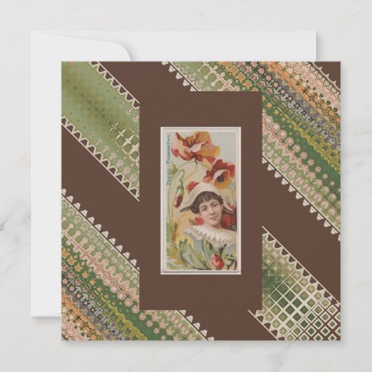 50 Aangepaste Verjaardag Floral Beauties Dank u Bedankkaart (Voorkant)