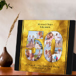 50 Aantal Foto Collage Golden Wedding Jubileum Fotoplaat<br><div class="desc">Creëer je eigen foto-nummercollage voor een unieke 50ste trouwdag. Het fotomalplaatje is opstelling voor u om uw afbeeldingen te uploaden, die automatisch aantal 50 zullen vormen, in zwart geschetst. Je kunt ook je namen en je trouwdatum toevoegen. U kunt de steekproefformulering ook wijzigen als u dat wenst, die momenteel 50...</div>