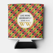 50 Absoluut Fabulous JAMAICA GRENADA Monogram Blikjeskoeler (Voorkant)