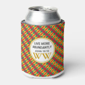 50 Absoluut Fabulous JAMAICAN GRENADA Monogram Blikjeskoeler (Blikje Voorkant)