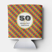 50 Absoluut Fabulous JAMAICAN GRENADA Monogram Blikjeskoeler (Achterkant)