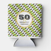 50 Absoluut Fabulous JAMAICAN Monogram Blikjeskoeler (Voorkant)