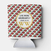 50 Absoluut Fabulous KENIA Maasai Monogram Blikjeskoeler (Achterkant)