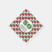 50 & absoluut Fabulous KENYA Celebration Servet (Hoek)