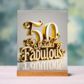 50 ACRYL BORD (Neutraal)