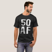 50 AF  50 e Birthday Cool T-shirt (Voorkant volledig)