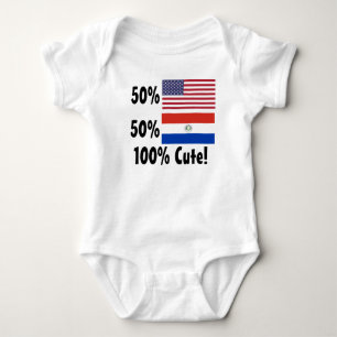 50% Amerikaan 50% Paraguayaan 100% klap! Romper
