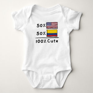 50% Amerikaanse 50% Colombiaanse 100% Verenigde St Romper