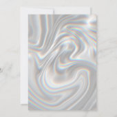 50 and Fabulous | 50th Birthday Invitation Kaart (Achterkant)