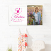 50 and Fabulous Photo 50th Birthday Party Spandoek (Insitu)