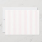 50 and Fabulous Pink 50th Birthday Party Kaart (Achterkant)