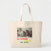 50 ans ONAFHANKELIJKHEID Grote Tote Bag (Voorkant)