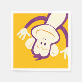 50 apenservetten voor verjaardagsfeestje voor kind servet