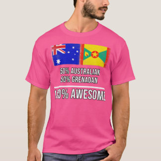 50 Australian 50 Grenadan 100 Geweldige cadeau voo T-shirt