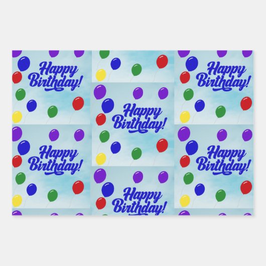 50 bier, gelukkige verjaardag, kringen kronkelt inpakpapier vel (Voorkant 2)