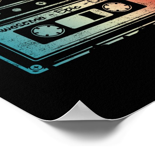 50 Birthday Gifts Year Old Made in 1972 Poster (Hoek)