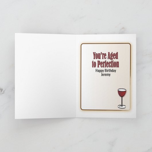 50 Birthday Kaart voor Man - Funny and Classy (Binnen)