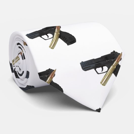 50 BMG Pistool Stropdas (Opgerold)