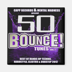 50 Bounce Tunes Magneet