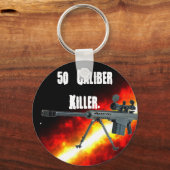 50 Caliber Killer Sleutelhanger (Voorkant)
