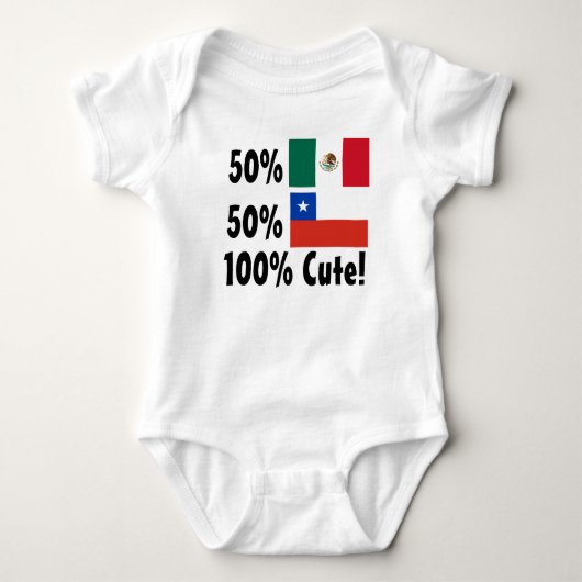 50% Chileense 50% Mexicaan 100% Cute Romper (Voorkant)