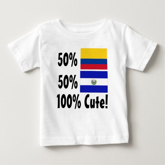 50% Colombiaan 50% Salvadoriaan 100% Cute (Voorkant)