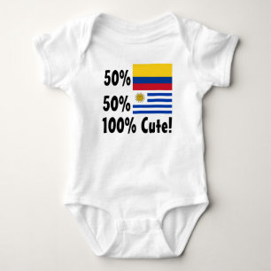 50% Colombiaan 50% Uruguayaan 100% Cute Romper