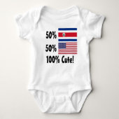 50% Costa Ricaan 50% Amerikaan 100% Cute Romper (Voorkant)