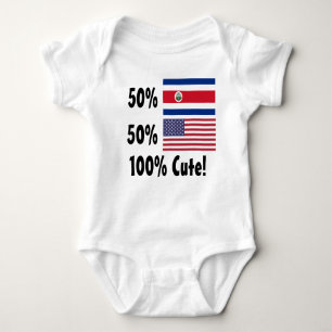 50% Costa Ricaan 50% Amerikaan 100% Cute Romper