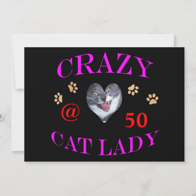 50 Crazy Cat Lady (Voorkant)