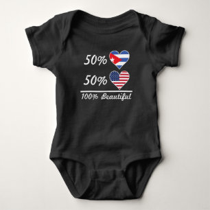 50% Cubaan 50% Amerikaans 100% mooi Romper