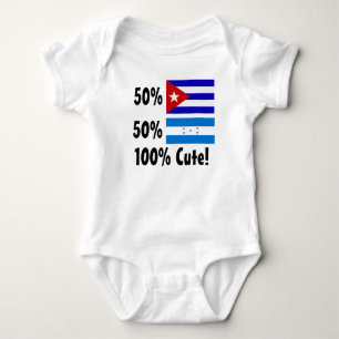 50% Cubaan 50% Honduran 100% Cute Romper