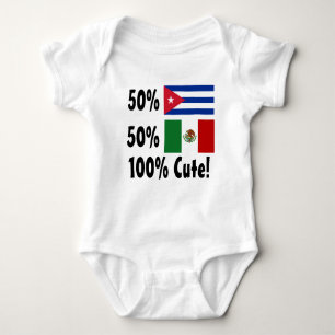 50% Cubaan 50% Mexicaan 100% klap! Romper