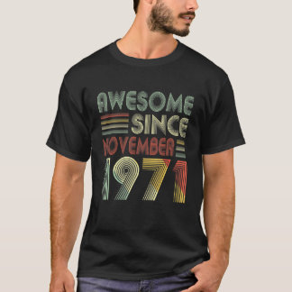 50-daagse decoratie Geweldige sinds november 1971  T-shirt
