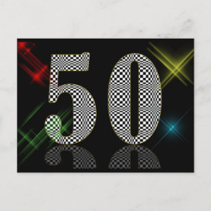 50 Dazzle Briefkaart
