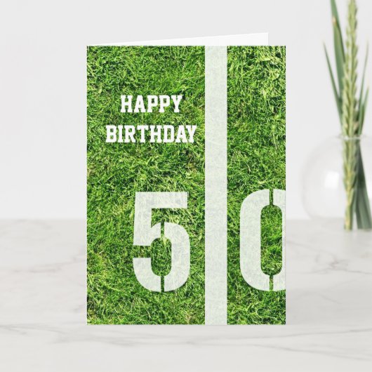 50 de Lijn van de werf Kaart (Voorkant)