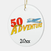 50 De New Adventure Plane Keepomwille Ornament (Links)