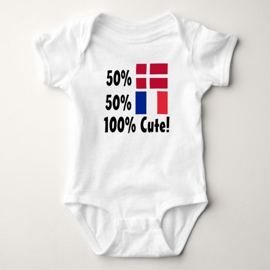 50% Deense 50% Franse 100% klauw Romper (Voorkant)