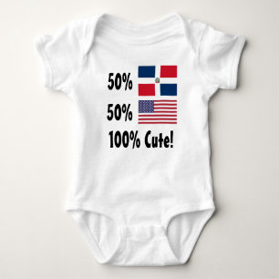 50% Dominicaanse 50% Amerikaanse 100% klauw Romper