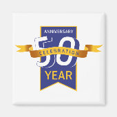 50 e verjaardag magneet (Voorkant)