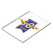 50 e verjaardag notitieboek (Linkerzijde)