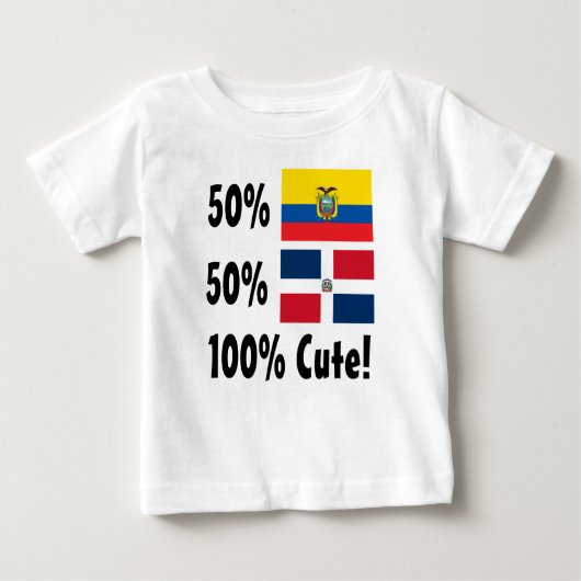 50% Ecuadoraan 50% Dominicaanse 100% Cute (Voorkant)
