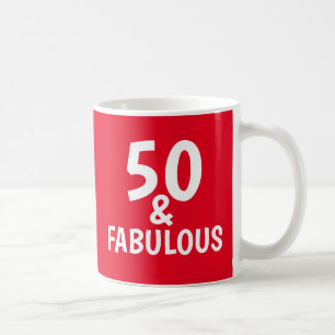 50 EN 50E BIRTHDAY KOFFIE-MOK KOFFIEMOK