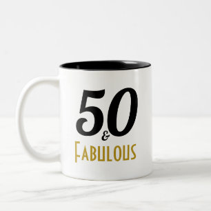 50 en de Mok van de partij van de Fabulous Birthda