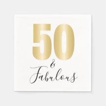 50 en de partij van Fabulous Birthday
