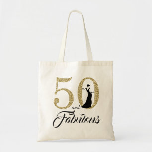 50 en de partij van Fabulous Birthday Tote Bag