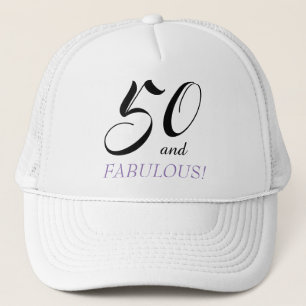 50 en de partij van Fabulous Birthday Trucker Pet
