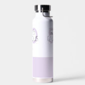 50 en een prachtig Paarse 50ste verjaardagsfeest Waterfles (Links)