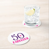 50 en een verbluffend 50-jarig Onderzetter van pap (Insitu)